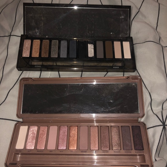 Naked original smoky and Naked 3 palette